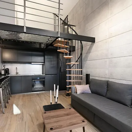 Apartment Loft Industriel Avec Terrasse Et Filet Suspendu A Cimiez