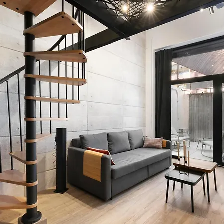 Loft Industriel Avec Terrasse Et Filet Suspendu A Cimiez Apartment *